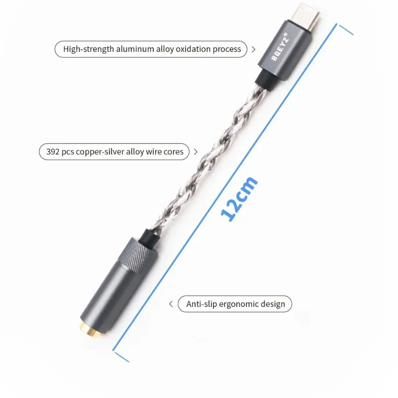 Portable Dac Dongle Usb C - BQEYZ LIN HiFi Headphone Adapter Type
