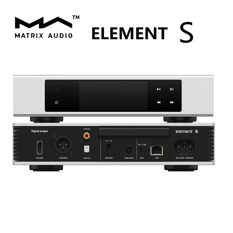 Dac Streamer Network Player - MATRIX Element S Music Streamer with