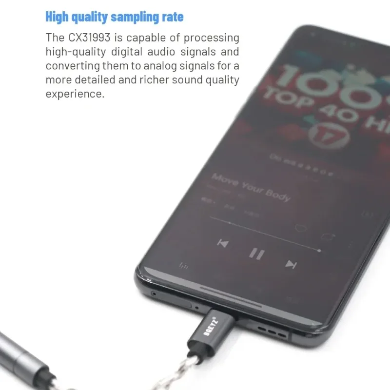 BQEYZ LIN HiFi Headphone Adapt - đánh giá và giá Portable Dac Dongle Usb C