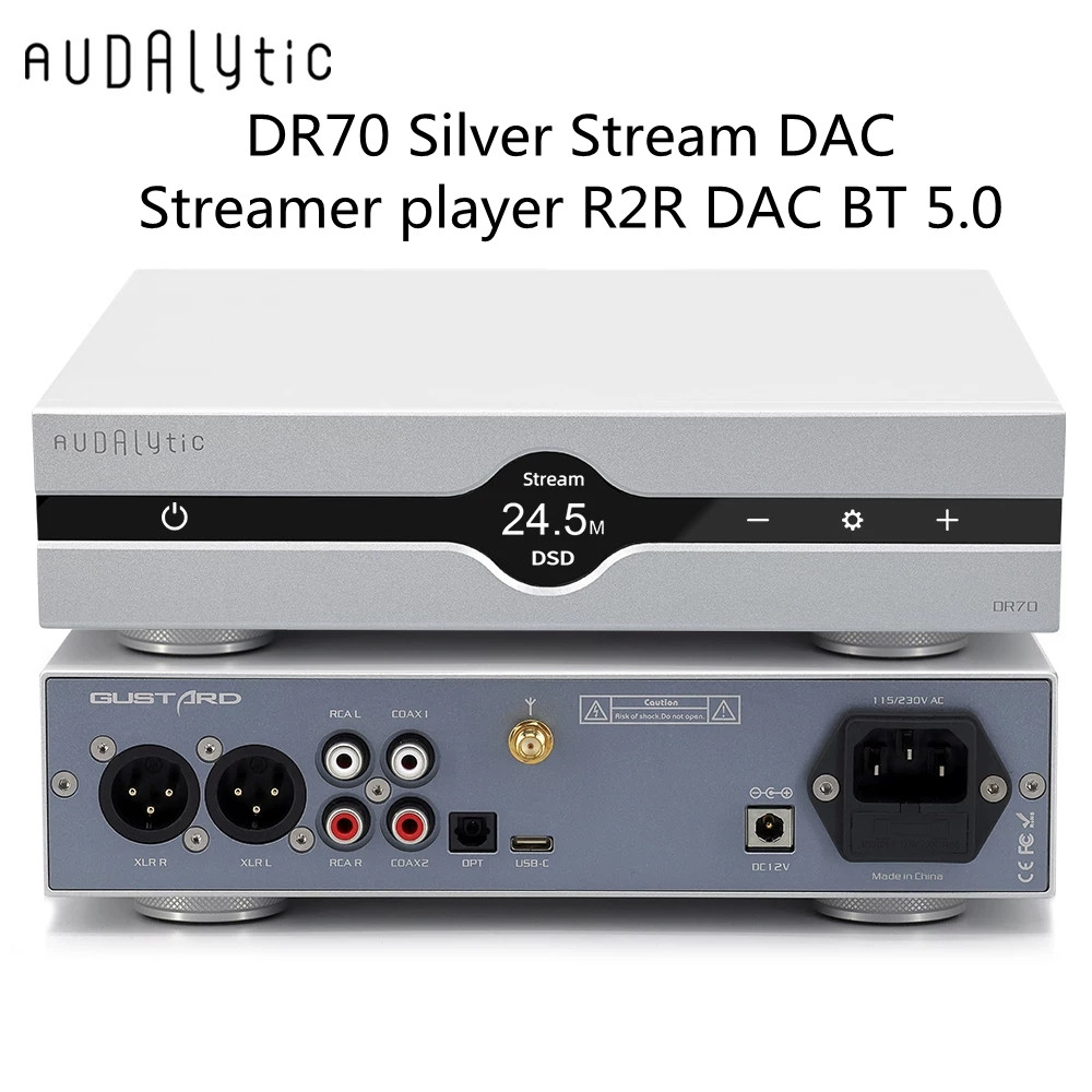Audalytic DAC-DR70 /N HP70 AH9 - đánh giá và giá Dac Streamer Network Player