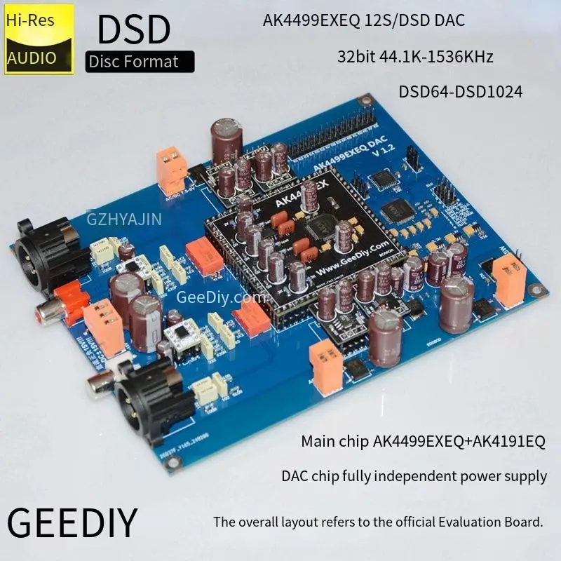 Latest AK4499 EX I2S/DSD Audio - đánh giá và giá Ak4499 Dac Decoder