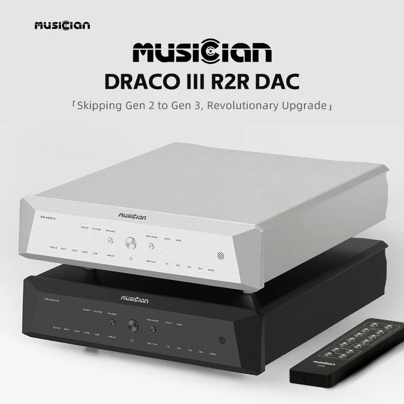 MUSICIAN Draco III R2R DAC ALT - đánh giá và giá R2R Dac Balanced Xlr