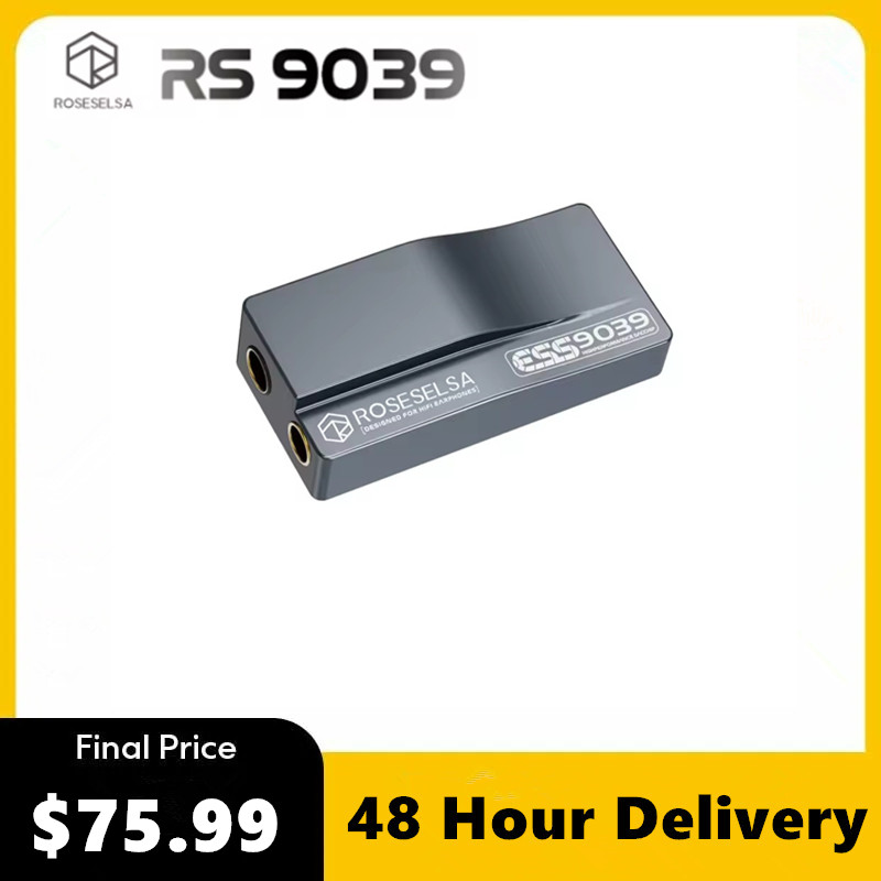 ROSESELSA RS9039 Portable Flag - đánh giá và giá Dac With Headphone Amp Balanced