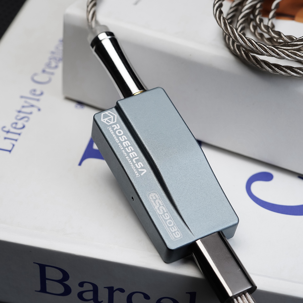 ROSESELSA RS9039 Portable Flag - đánh giá và giá Dac With Headphone Amp Balanced