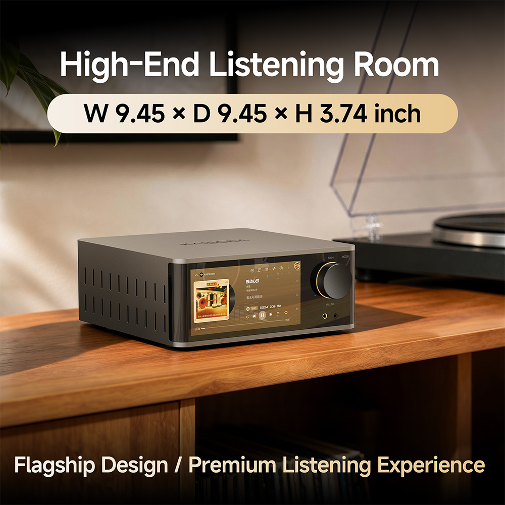 Kaiboer AIO200 All-in-One Netw - đánh giá và giá Dac Streamer Network Player