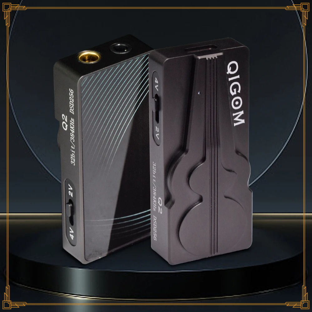 QIGOM Q2 USB C DAC Headphone A - đánh giá và giá Dac With Headphone Amp Balanced