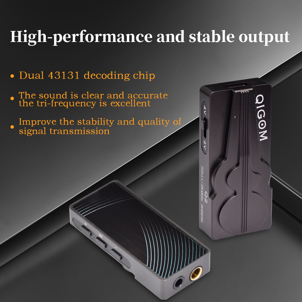 QIGOM Q2 USB C DAC Headphone A - đánh giá và giá Dac With Headphone Amp Balanced
