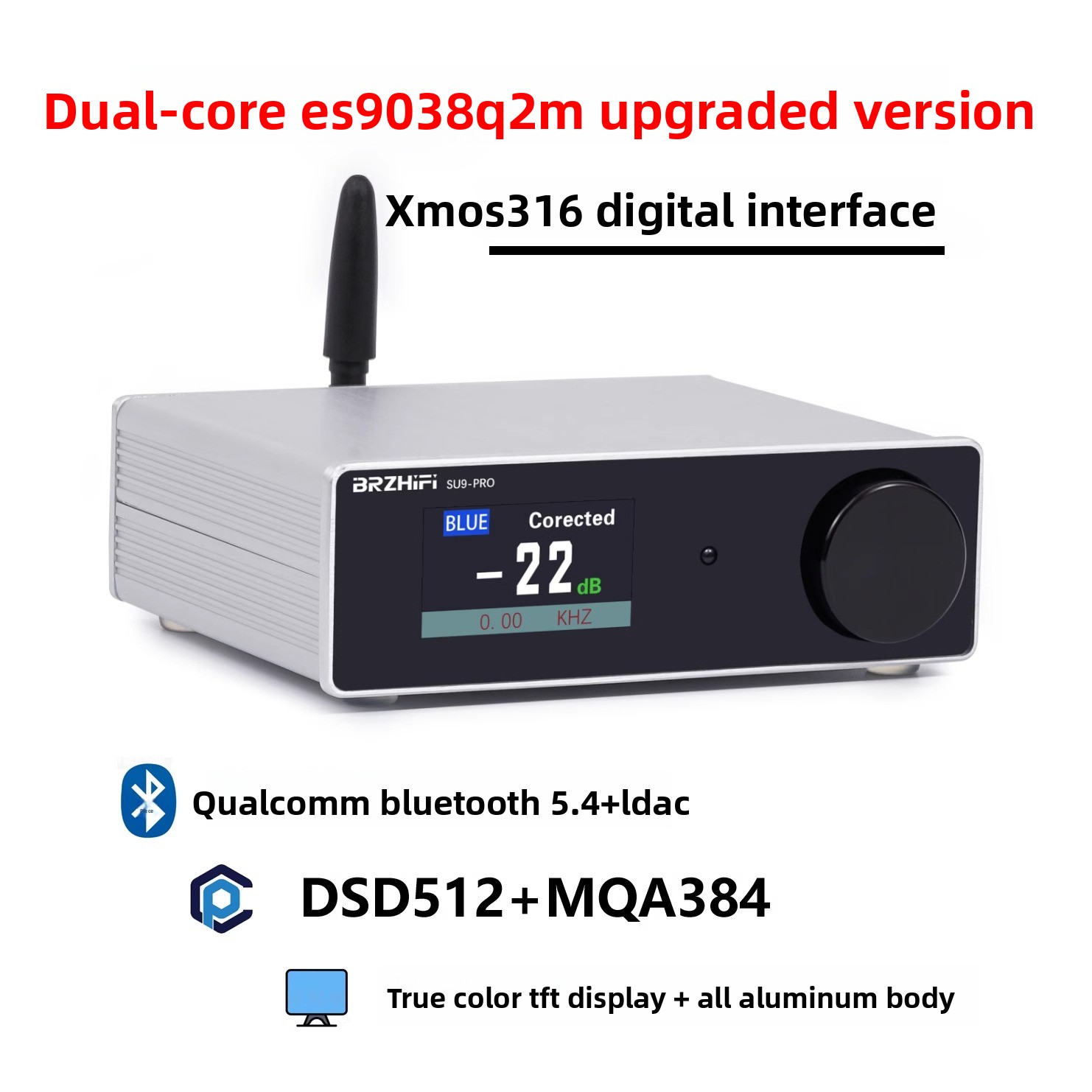 Weiliang SU9PRO Dual Core ES90 - đánh giá và giá Dac Usb Coaxial Optical Bluetooth