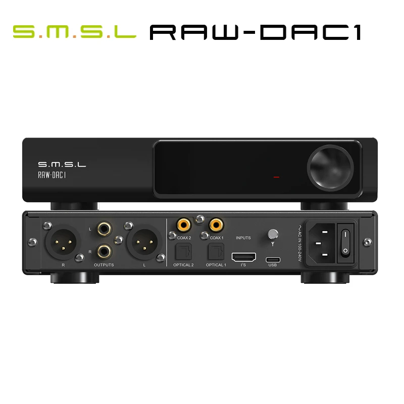 SMSL RAW-DAC1 Decoder MQA MQA- - đánh giá và giá Dac Usb Coaxial Optical Bluetooth