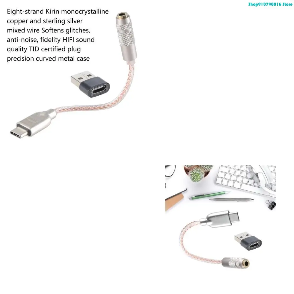 Bộ chuyển đổi âm thanh 76HD US - đánh giá và giá Portable Dac Dongle Usb C