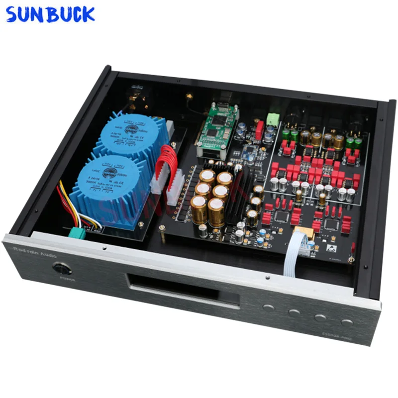 SUNBUCK DA380 dual-core fully  - đánh giá và giá Dac Es9038Pro Usb