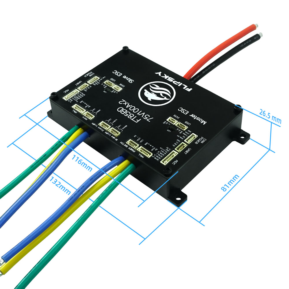 FLIPSKY FT85BD Dual ESC 84V 20 - đánh giá và giá Dual Ess9038 Dac