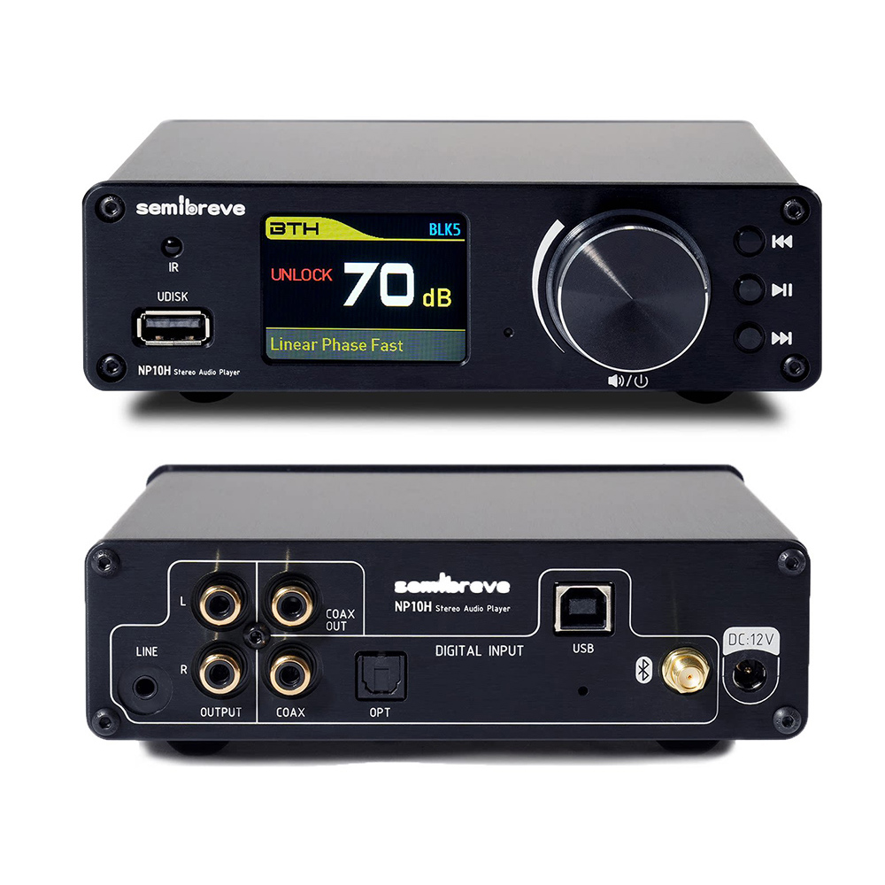 NP10H Lossless Audio Decoder D - đánh giá và giá Dac Usb Coaxial Optical Bluetooth