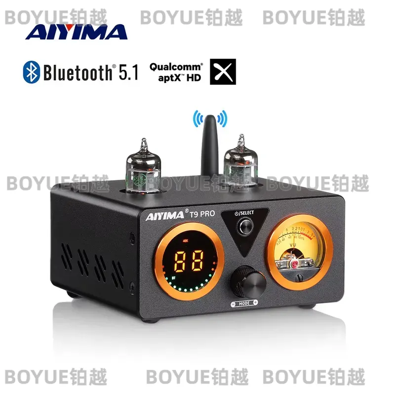 AIYIMA T9 Pro Vacuum Tube Ampl - đánh giá và giá Dac Usb Coaxial Optical Bluetooth