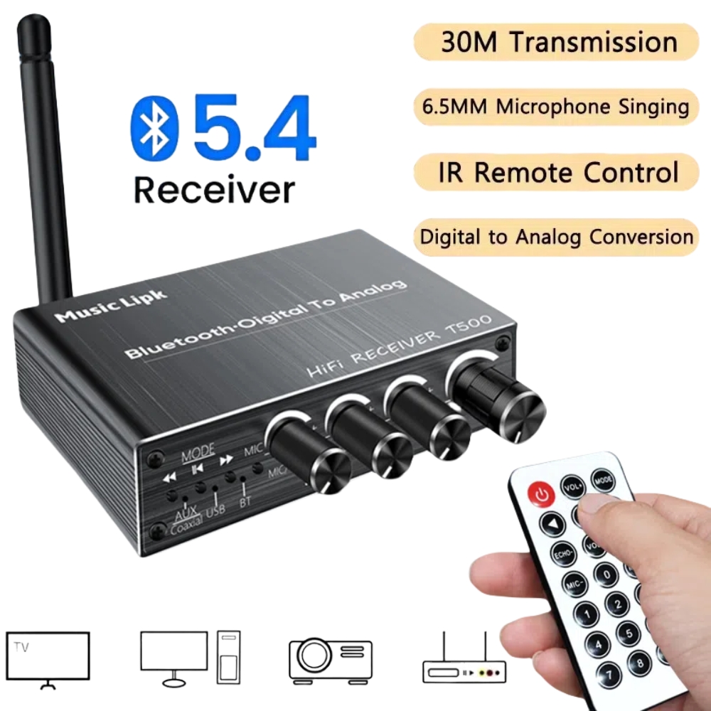 Bluetooth 5.4 Audio Receiver D - đánh giá và giá Dac Usb Coaxial Optical Bluetooth