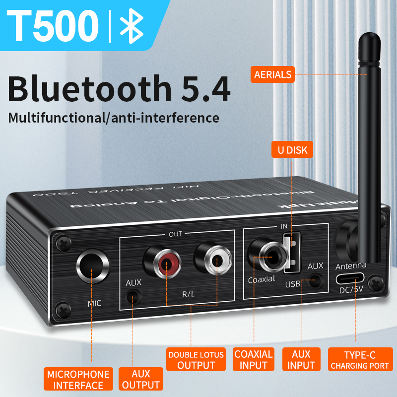 Bluetooth 5.4 Audio Receiver D - đánh giá và giá Dac Usb Coaxial Optical Bluetooth