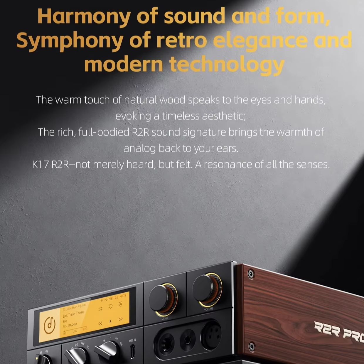 FIIO K17 R2R Desktop AMP Headp - đánh giá và giá R2R Dac Balanced Xlr