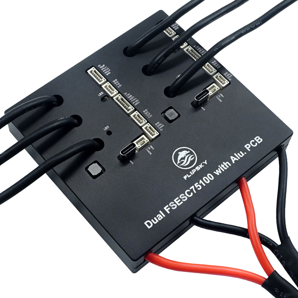 Flipsky Dual 75100 With Alumin - đánh giá và giá Dual Ess9038 Dac
