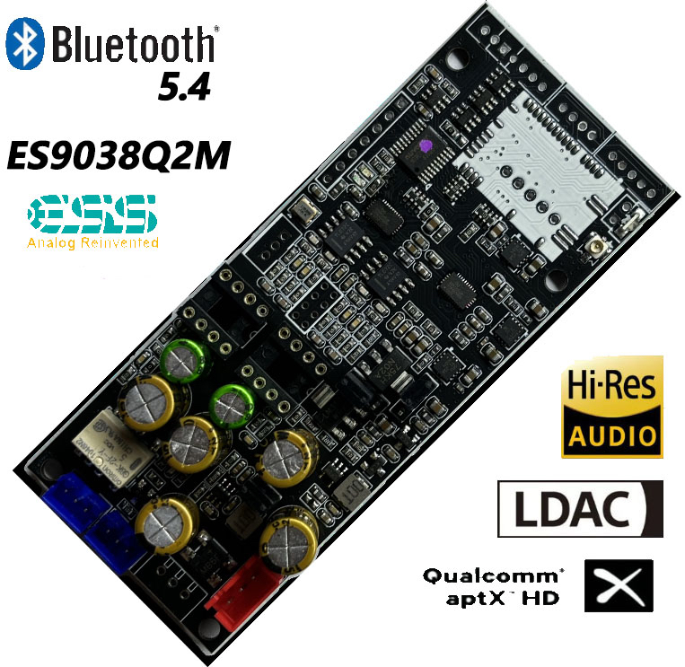 Dual Parallel ES9038 Bluetooth - đánh giá và giá Dual Ess9038 Dac