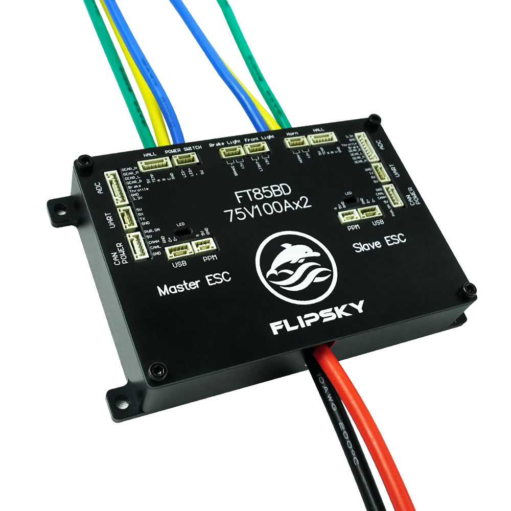 Flipsky FT85BD100A Dual ESC 85 - đánh giá và giá Dual Ess9038 Dac