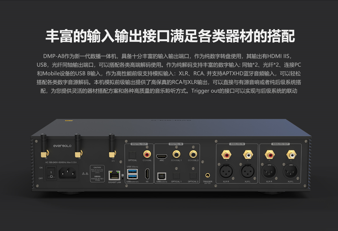 DMP-A8,Digital pre decoding al - đánh giá và giá Ak4499 Dac Decoder