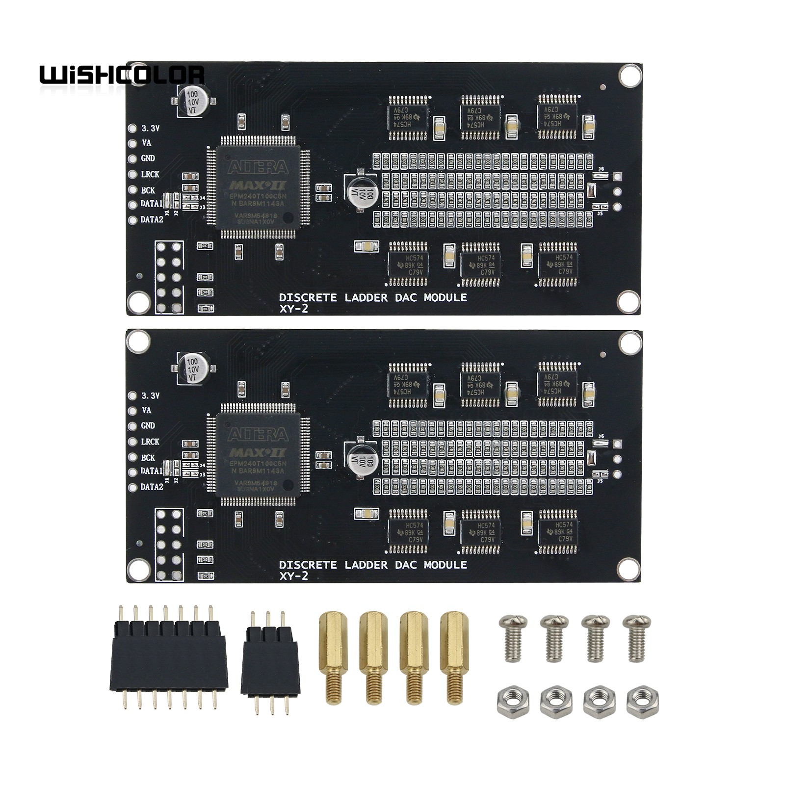 Wishcolor XY-2 Rời Rạc Thang Đ - đánh giá và giá R2R Ladder Dac 24Bit