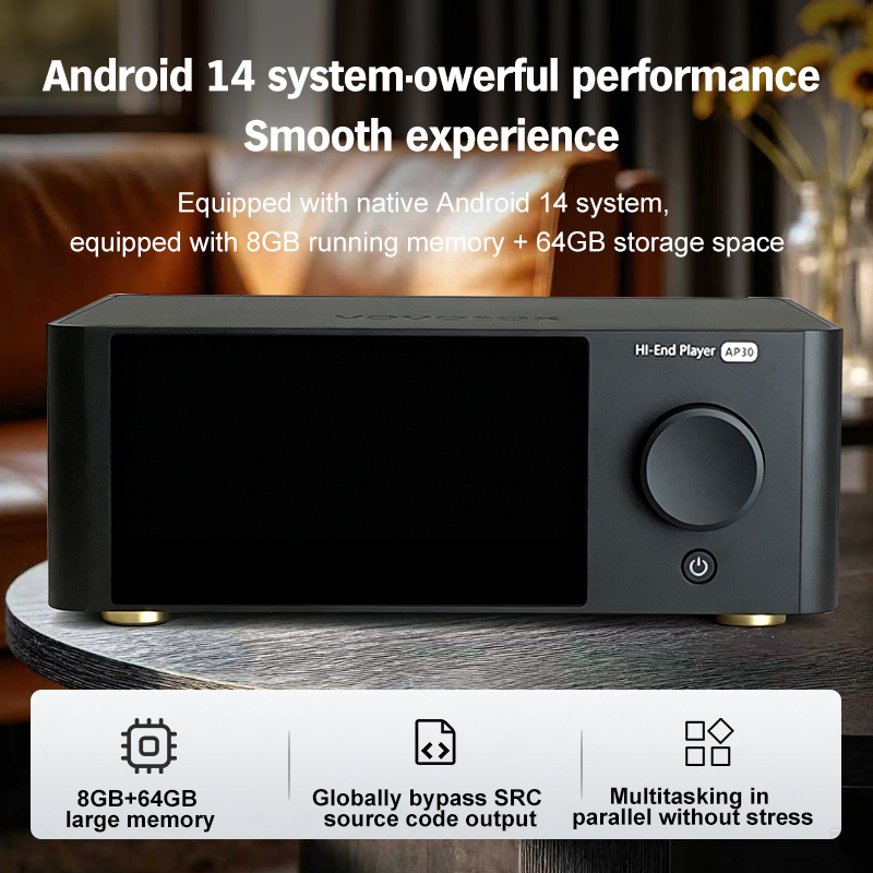 VOVOFOX AP30 HiFi Network Stre - đánh giá và giá Dac Streamer Network Player