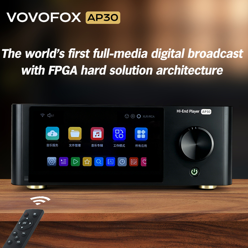 VOVOFOX AP30 HiFi Network Stre - đánh giá và giá Dac Streamer Network Player