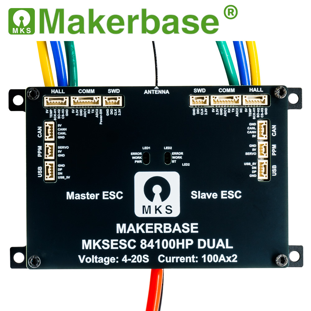 Bộ điều khiển VESC Makerbase D - đánh giá và giá Dual Ess9038 Dac