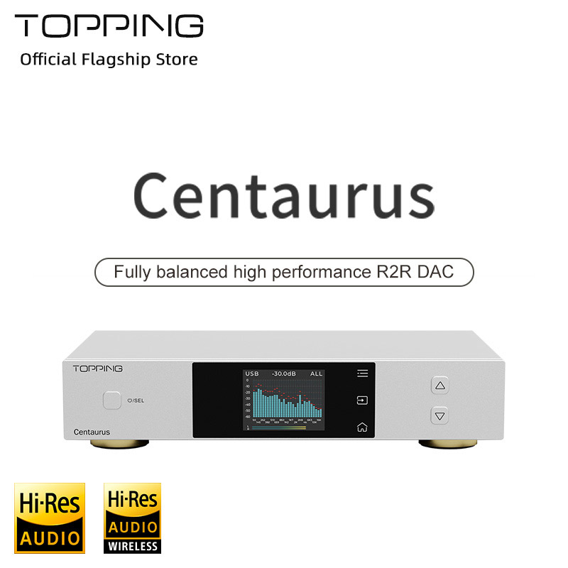 TOPPING Centaurus Decoder Full - đánh giá và giá R2R Dac Balanced Xlr
