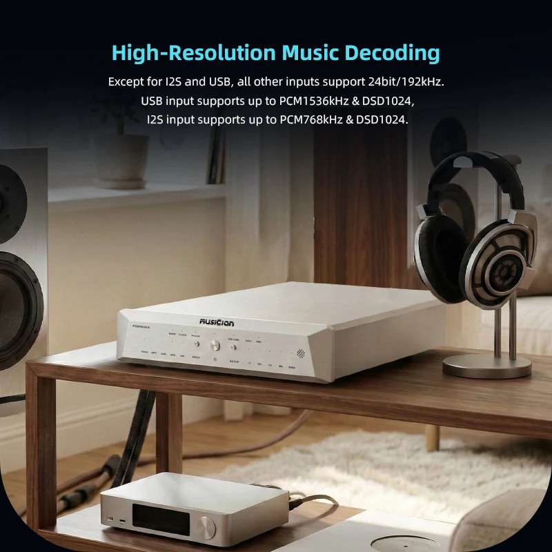MUSICIAN PEGASUS III DAC R2R 2 - đánh giá và giá R2R Dac Balanced Xlr