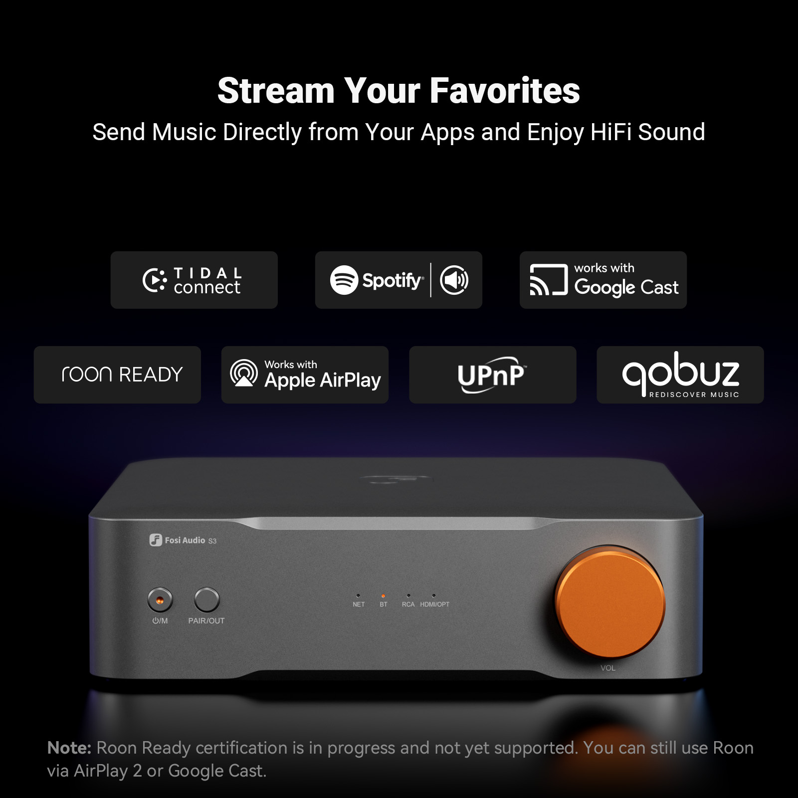 Fosi Audio S3 HiFi Music Strea - đánh giá và giá Dac Streamer Network Player
