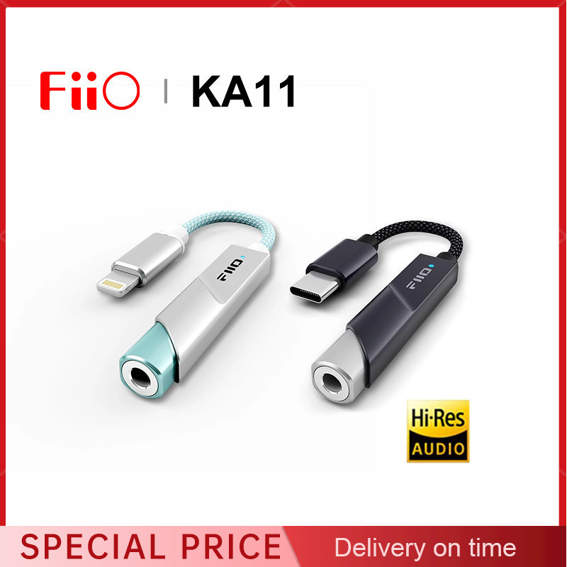 FiiO JadeAudio KA11 USB DAC AM - đánh giá và giá Portable Dac Dongle Usb C