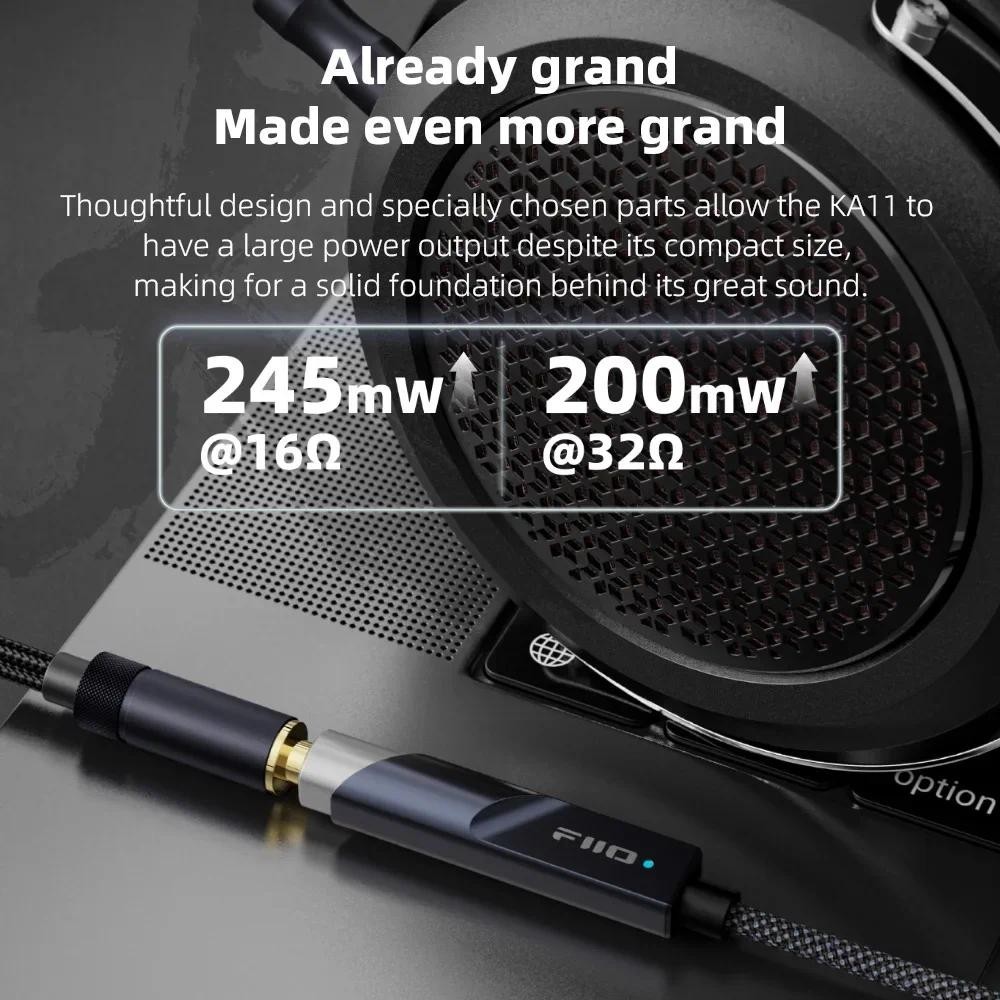 FiiO JadeAudio KA11 USB DAC AM - đánh giá và giá Portable Dac Dongle Usb C