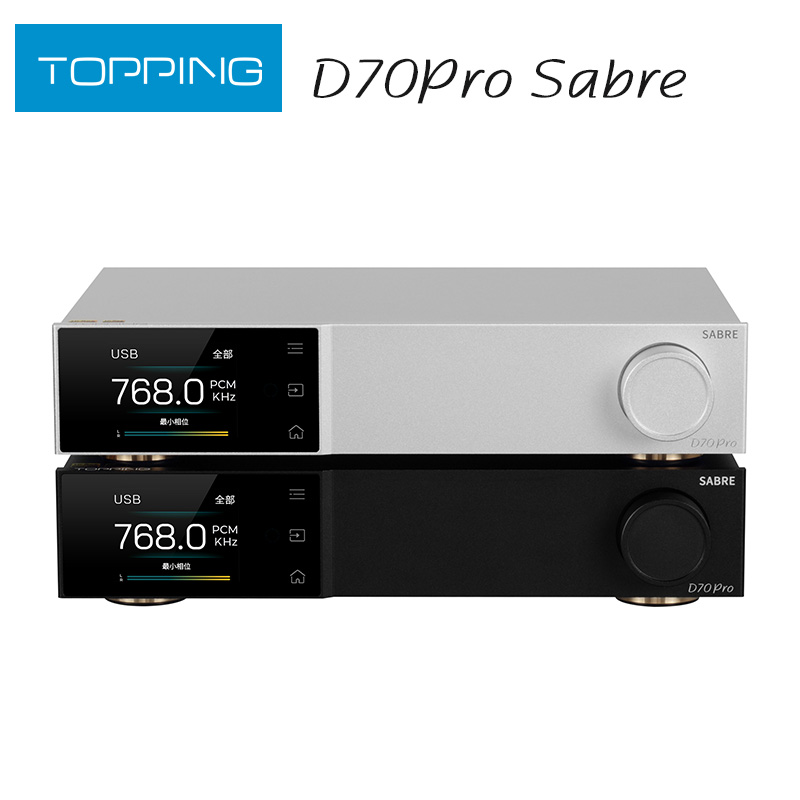TOPPING D70 PRO SABRE DAC ES90 - đánh giá và giá Dac Usb Coaxial Optical Bluetooth