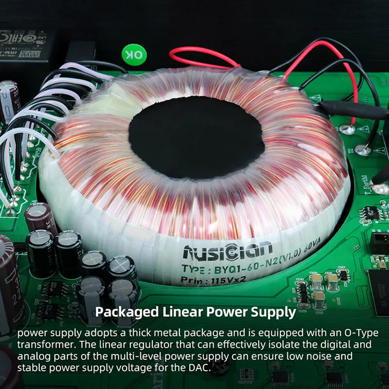 MUSICIAN Aquarius R2R Array DA - đánh giá và giá R2R Dac Balanced Xlr