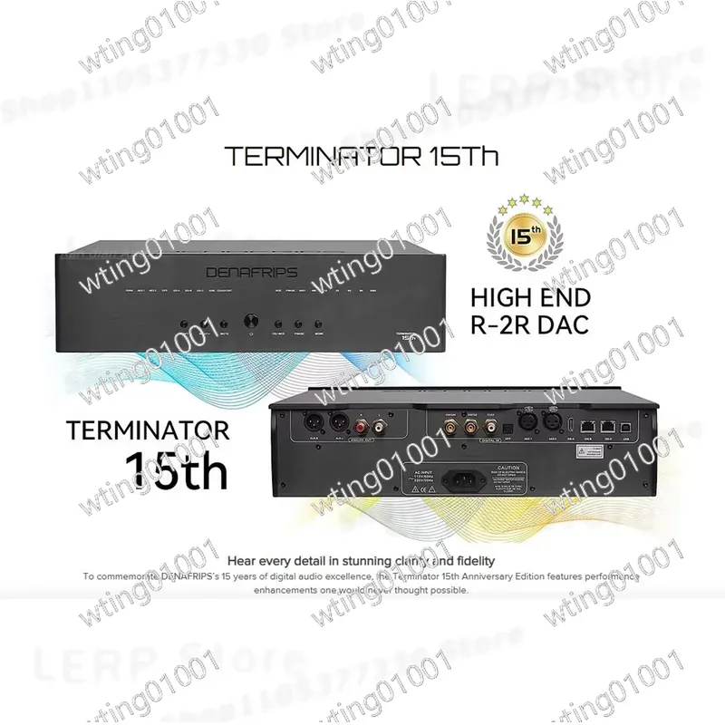 for DENAFRIPS TERMINATOR 15TH  - đánh giá và giá R2R Dac Balanced Xlr