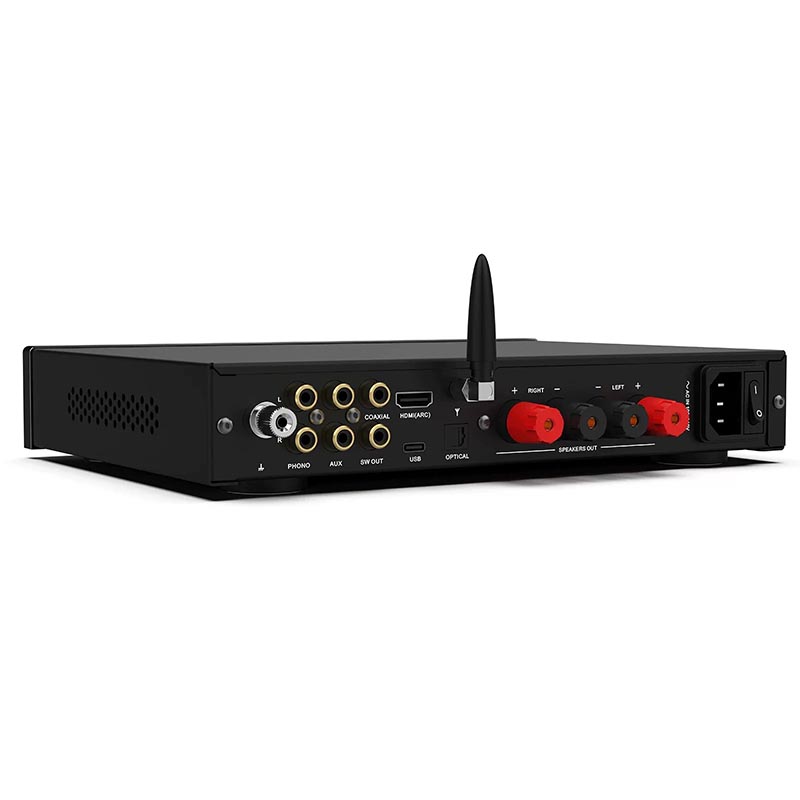 SMSL AS400 Power Amplifier DAC - đánh giá và giá Dac Usb Coaxial Optical Bluetooth
