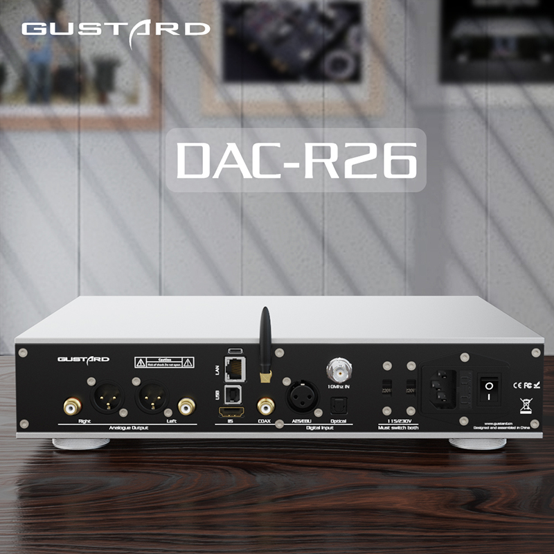 Gustard DAC-R26 Discrete R2R D - đánh giá và giá R2R Dac Balanced Xlr