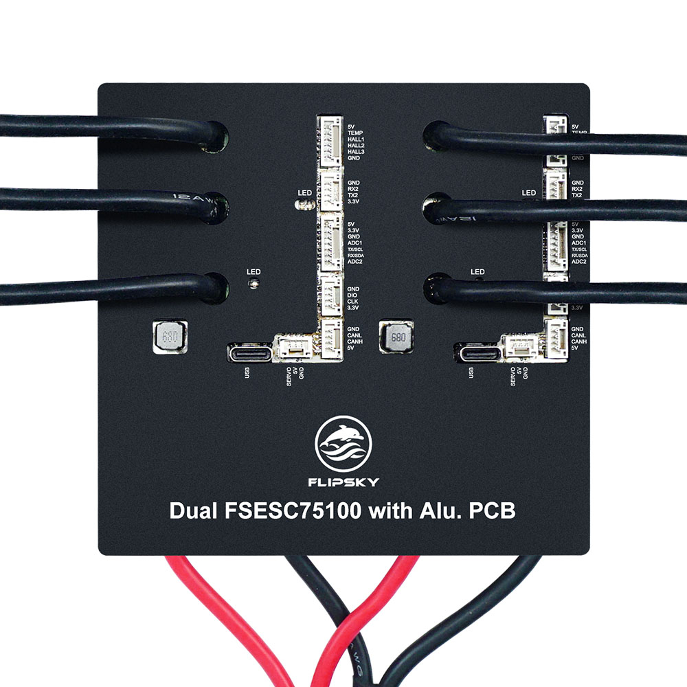 Flipsky Dual 75100 Với Nhôm PC - đánh giá và giá Dual Ess9038 Dac