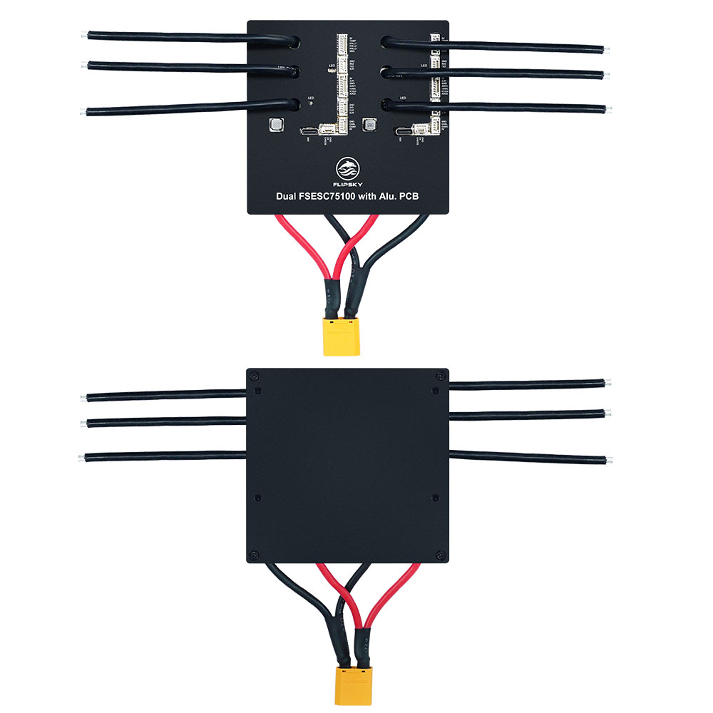 Flipsky Dual 75100 Với Nhôm PC - đánh giá và giá Dual Ess9038 Dac