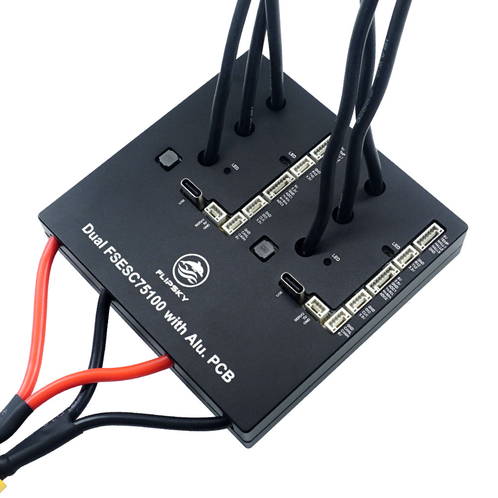 Flipsky Dual 75100 Với Nhôm PC - đánh giá và giá Dual Ess9038 Dac
