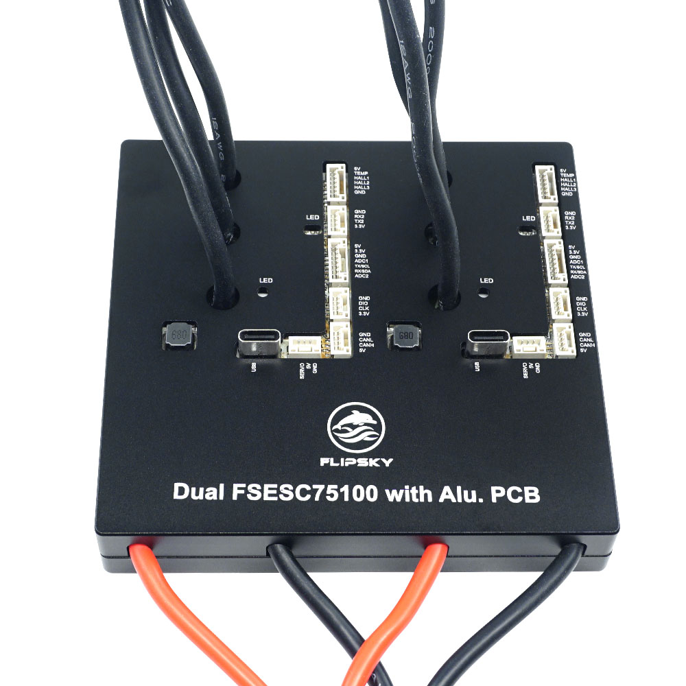 Flipsky Dual 75100 Với Nhôm PC - đánh giá và giá Dual Ess9038 Dac