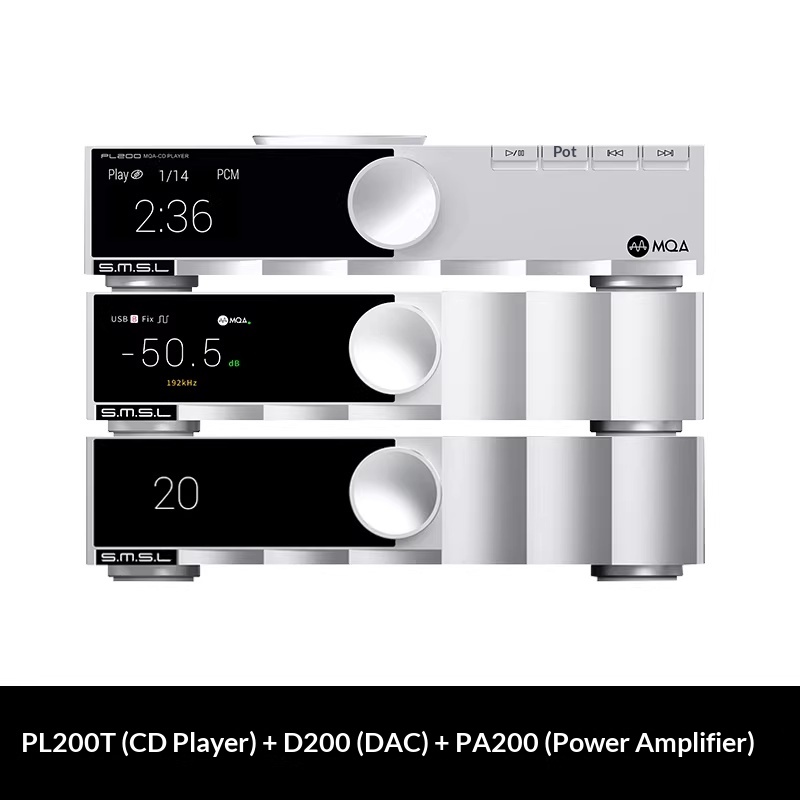 SMSL D200 Audio Decoder ROHMBD - đánh giá và giá Dac Usb Coaxial Optical Bluetooth